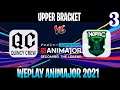 Quincy Crew vs NoPing Game 3 | Bo3 | Upper Bracket WePlay AniMajor DPC 2021 | DOTA 2 LIVE
