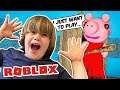 ROBLOX Piggy Alpha So Scary - Teach my Daddy G How to Play (Gerti's Prank) #1