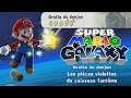 Super Mario Galaxy :L'étoile 5- Niveau  Grotte du donjon Les pièces violettes de la grotte du donjon