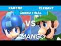 The Mang0 3 - R2G | Kameme (Mega Man) VS Elegant (Luigi) - Smash Ultimate - Grand Final