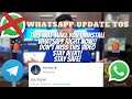 WhatsApp Update is Horrifying | Be Scared!! & Safe | TOS You need to know this | Best Alternatives |