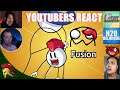 YouTubers React To DBZ FUSION | The Henry Stickmin Collection : Completing The Mission