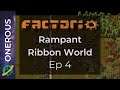 Factorio (Not so) Rampant Ribbon World Ep 4: Stuff, steel and stone