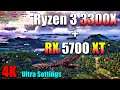 Ryzen 3 3300X @4.4GHz + RX 5700 XT @OC | 7 PC Games Benchmark Tested