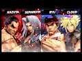 Super Smash Bros Ultimate Amiibo Fights – Kazuya & Co #381 Kazuya & Sephiroth vs Ryu & Cloud