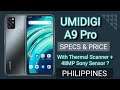 Umidigi A9 Pro | 48MP Sony with Thermal Scanner | Price Philippines, Specs & Feature | AFTech Review