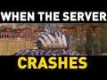 WHEN THE SERVER CRASHES in World of Tanks!