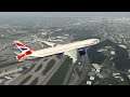 Belly Crash Landing at Miami Airport - BRITISH AIRWAYS 777-300ER