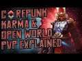 COREPUNK MMORPG ► Karma & Open World PVP Explained (Open World Battles, Flagging System & Criminals)