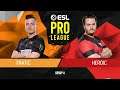 CS:GO - Fnatic vs. Heroic [Overpass] Map 3 - Group A - ESL Pro League Season 9
