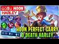 Hoon Perfect Carry, 0 Death Harley [ ɢᴏsᴜ Hoon Harley ] Mobile Legends.
