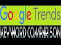 How To Compare Google Trends Search Data For Two Separate Keywords - 2020 - 10