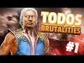 🌪️Los MEJORES BRUTALITIES del JUEGO || TODOS BRUTALITIES FUJIN (PARTE 1) - Mortal Kombat 11