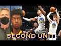 📺 Second unit “isn’t something I’m gonna do just for one game”; stacking plays; Jordan Poole; D.Lee