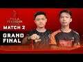 Strategi Team Flash Tetap Komplit Sampai Booyah! - Grand Final Piala Presiden Esports 2020 - Match 2