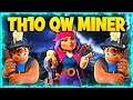 Th10 Queen Walk Miner Attack Guide! ⭐⭐⭐ Th10 Queen Charge Miner War Strategy 2021 | Clash of Clans