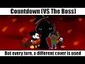 FNF: Vs. The Boss - Countdown but every turn, a different cover is used + MIDI IN DESC
