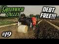 GREENWICH VALLEY #19 / DEBT FREE / Farming Simulator 19 PS4 Let's Play FS19.