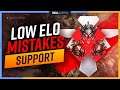 Low Elo Mistakes EVERY Support Player Makes! -  Support Guide