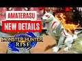 Monster Hunter Rise NEW AMATERASU GAMEPLAY TRAILER REVEAL NEW EVENT DETAILS モンスターハンターライズ 「なりきりアマテラス」
