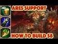 SMITE HOW TO BUILD ARES - Ares Support Build Season 8 Conquest + How To + Guide +  Gameplay