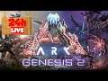 ARK GENESIS PARTE 2 - BORA EXPLORAR A DLC! HOJE TEM 24H COM A GENTE!
