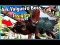 ARK VALGUERO BOSSES, TAKING A LOOK AT THEIR HEALTH, DAMAGE AND HOW MUCH ELEMENT THEY GIVE! || ARK!