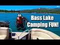 Bass Lake CA Camping Trip and Boat Pontoon Rental May 2021