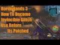 Borderlands 3 How To Become Invincible Glitch Use Before Its Patched