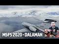 DALAMAN'A MÜKEMMEL BİR UÇUŞ... Microsoft Flight Simulator 2020