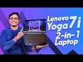 Lenovo Yoga 7i Unboxing 🔥🔥🔥 Best 2-in-1 Convertible Laptop with Intel 11th Gen 💻  Review