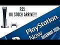 PS5 stock imminent! Jeux disponibles dans le PS Now Décembre 2020