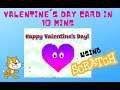 Scratch Tutorials | How to Make Valentine's Day Card in Scratch #shorts #youtubeshorts