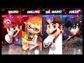 Super Smash Bros Ultimate Amiibo Fights  – Request #19218 Mario & Inkling vs Dr Mario & Joker
