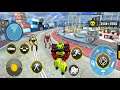 Flying School Bus Robot: Hero Robot Games - New Android GamePlay FHD. #2