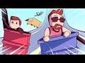 Human: Fall Flat, Except We Race In Dumpsters and Do A Wipeout Course!