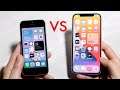 iPhone 12 Vs iPhone SE! (Comparison) (Review)