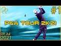 PGA Tour 2k21 | 9th July 2021 | 1/2 | SquirrelPlus