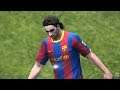 Pro Evolution Soccer 2011 - FC Barcelona vs Real Madrid Gameplay (1080p60fps)