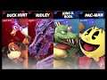 Super Smash Bros Ultimate Amiibo Fights   Request #4949 Duck Hunt & Ridley vs K Rool & Pac Man