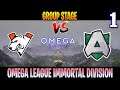 VP vs Alliance Game 1 | Bo3 | Groupstage OMEGA League Immortal Division | DOTA 2 LIVE