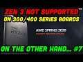 Zen 3 Not Supported on 300/400 Series Motherboards — A Tech Deals Podcast — On The Other Hand... #7