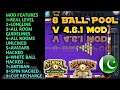 8 Ball Pool Mod Menu 4.6.1 - Unlimited Features - Auto Win 3 Modes - ULTIMATE MOD MENU 8 BALL POOL
