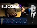 BLACKBIRD - The Beatles  Acoustic Guitar TABS COMPLTE | Guitarra Cover Christianvb