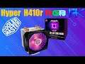 Cooler Master Hyper H410R RGB, CPU cooler review / unboxing