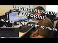 Davinci Resolve Tutorial | Basics | Making a Video Start to Finish