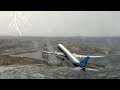 Flying In Most DANGEROUS Thunder Storm In Flight Simulator 2020