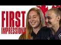 "It Was One of the BEST Feelings Ever!" | Georgia Stanway & Sandy MacIver | First Impressons