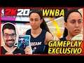 NBA 2K20 GAMEPLAY EXCLUSIVO WNBA - JUGANDO CON MAITE CAZORLA