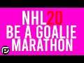 NHL 20 Be A Goalie Marathon Episode 1-10